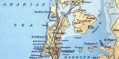 نقشه های قدیمی از بمبئی