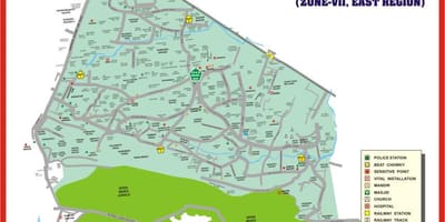 بمبئی Bhandup نقشه