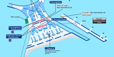 Chhatrapati Shivaji international airport map